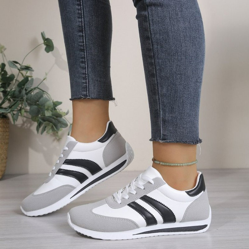 Outdoor Sports Shoes - Zapatillas Deportivas Blancas de Moda para