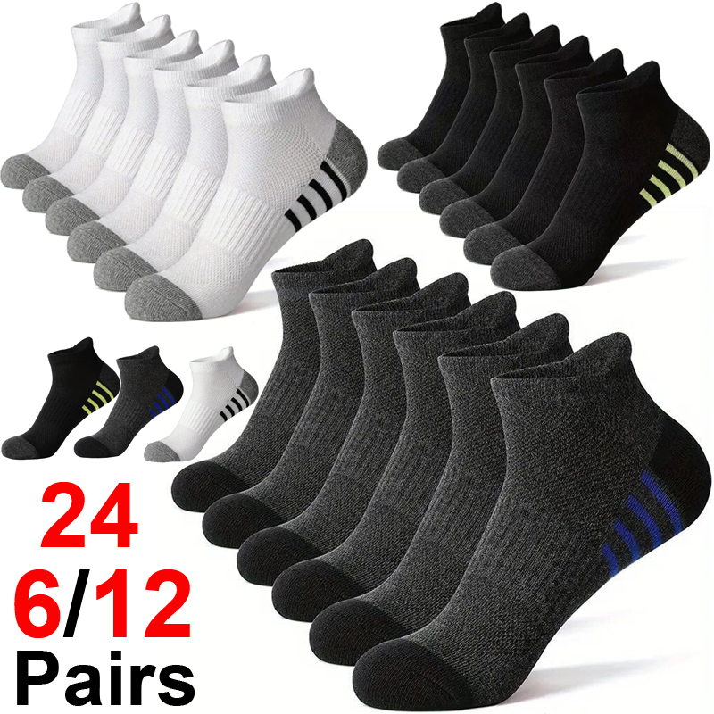 Outdoor Sport Hose - 6/12/24 pares de calcetines deportivos para
