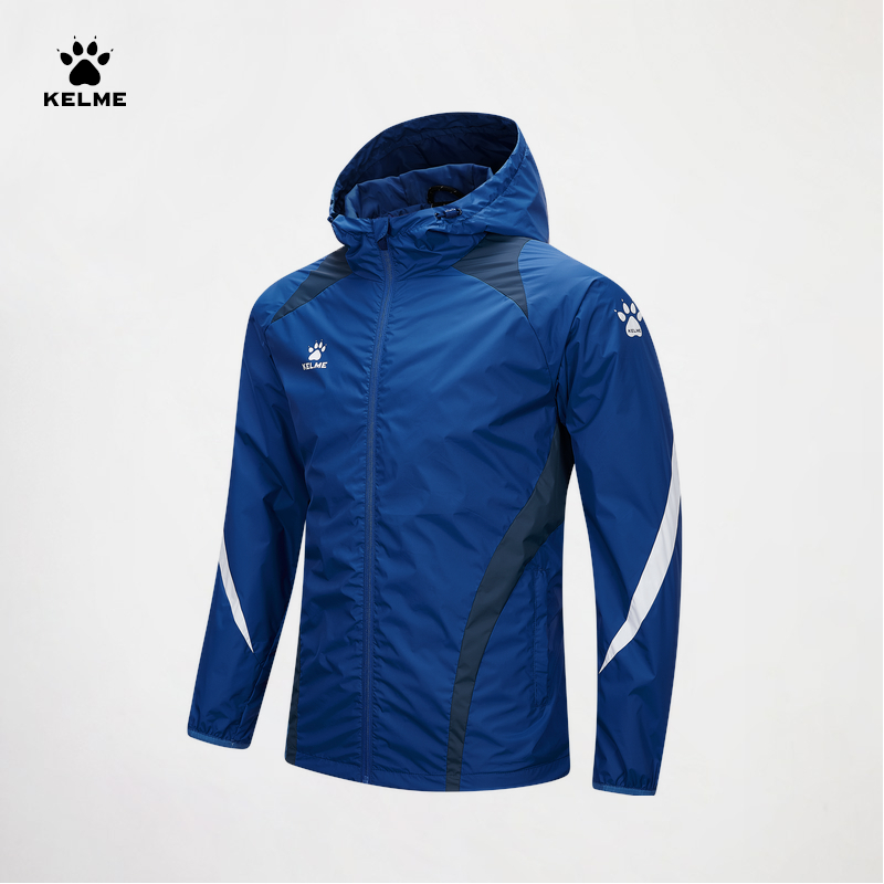 Outdoor Sport Waterproof Jacket - KELME-cortavientos deportivo para hombre, chaqueta tejida