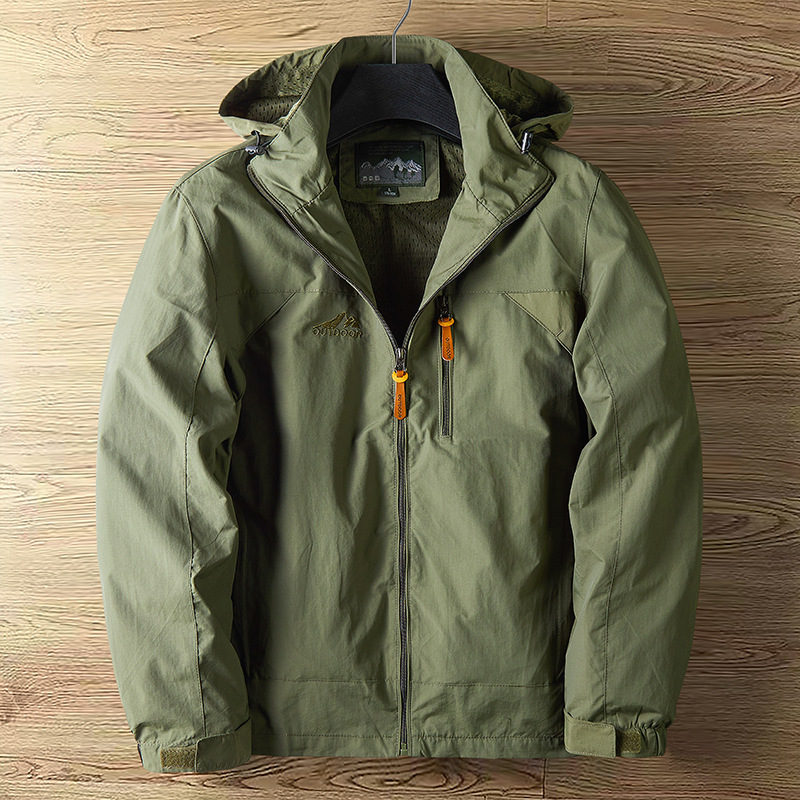 Outdoor Sport Waterproof Jacket - Chaqueta Impermeable de Primavera para Hombre,