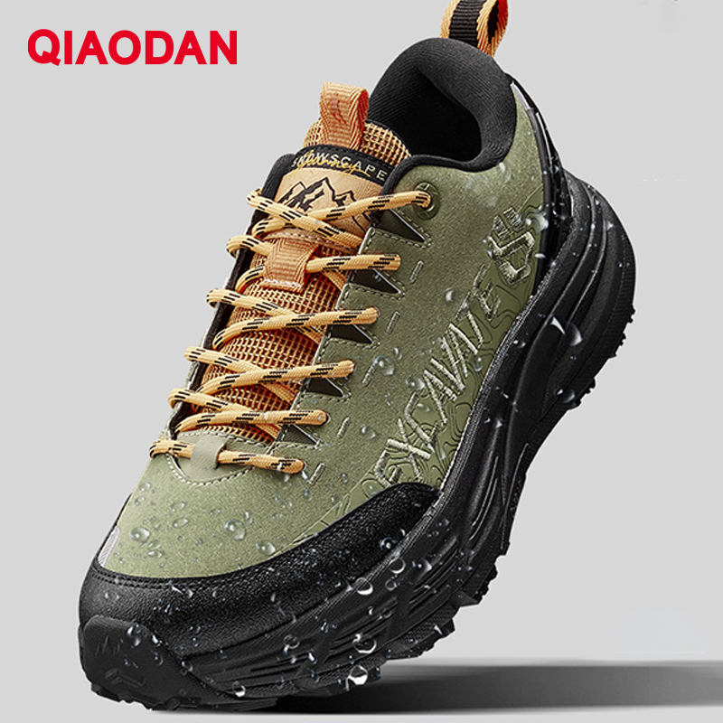Climbing Shoe Beginner - QIAODAN zapatos de senderismo de cuero