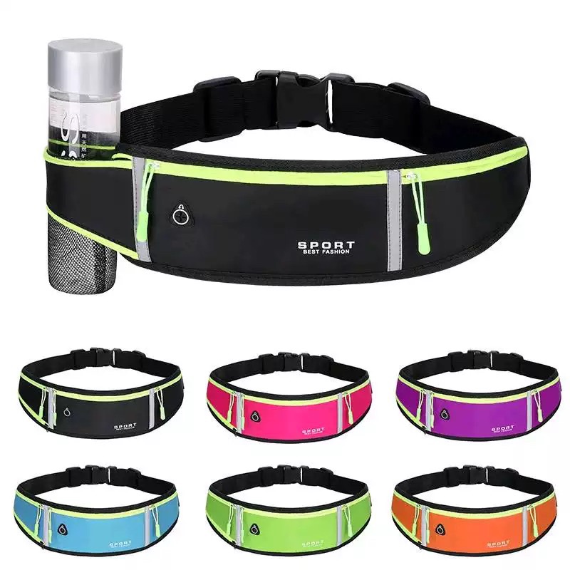 Outdoor Sport Bag - Riñonera Deportiva Impermeable Reflectante con Conector
