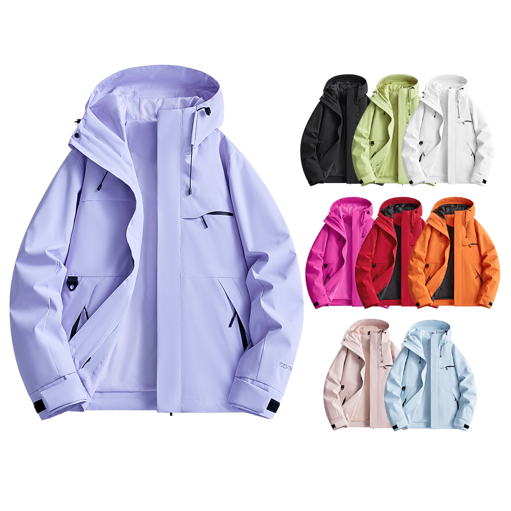 Outdoor Sport Waterproof Jacket - Chaqueta Impermeable de Primavera/Otoño para Mujer,