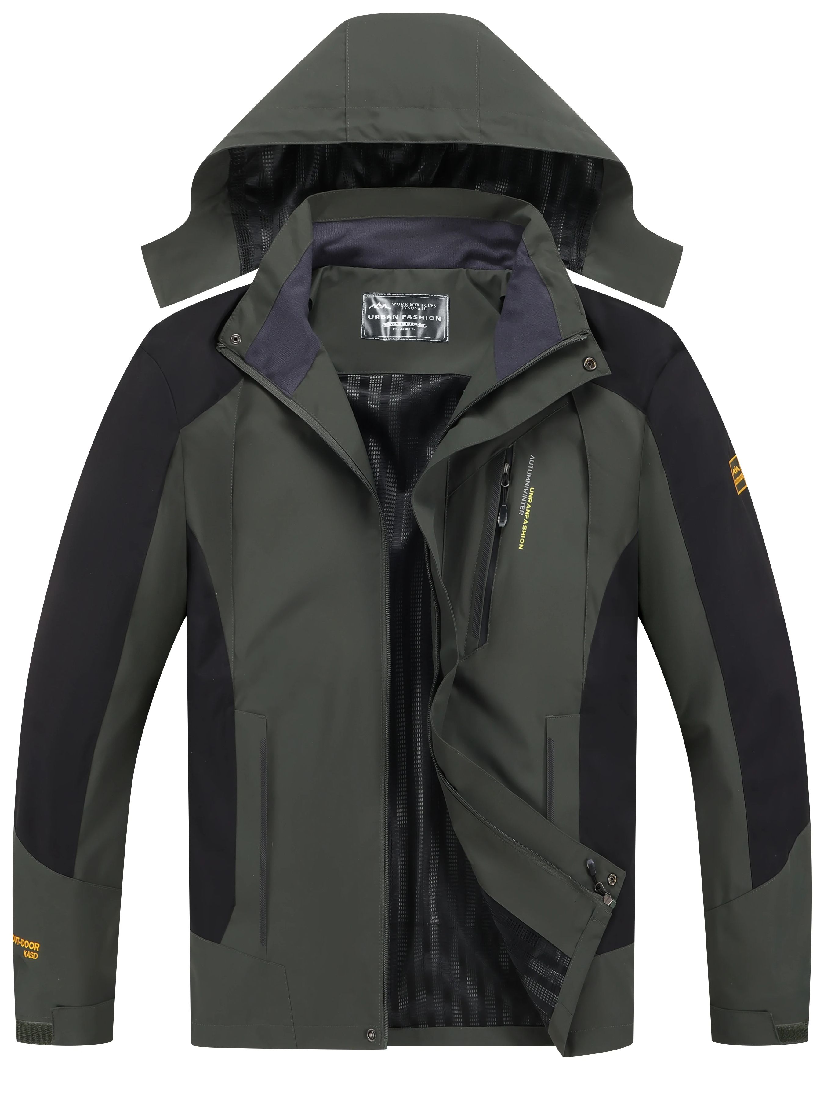 Outdoor Sport Waterproof Jacket - Chaqueta de senderismo impermeable para hombre,