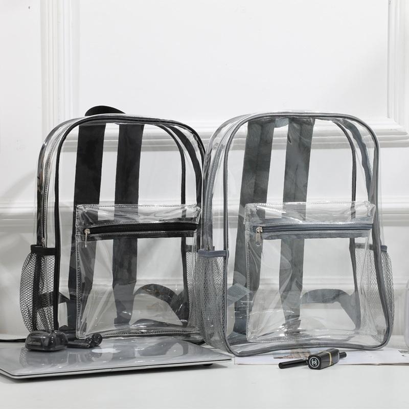 Outdoor Sport Bag - Mochila Deportiva Transparente de PVC para