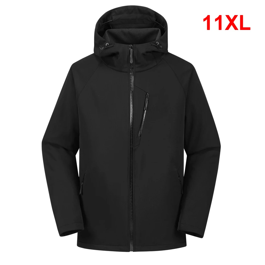 Outdoor Sport Waterproof Jacket - Chaqueta cortavientos de talla grande 11XL