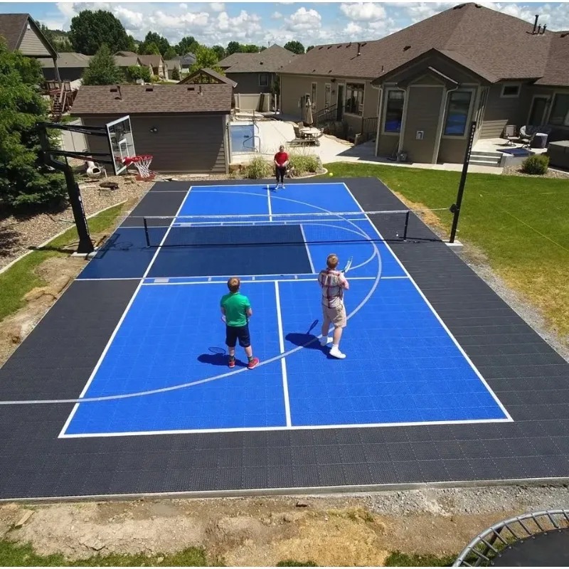 Outdoor Sport Floor Tiles - Baldosas portátiles de plástico para interior