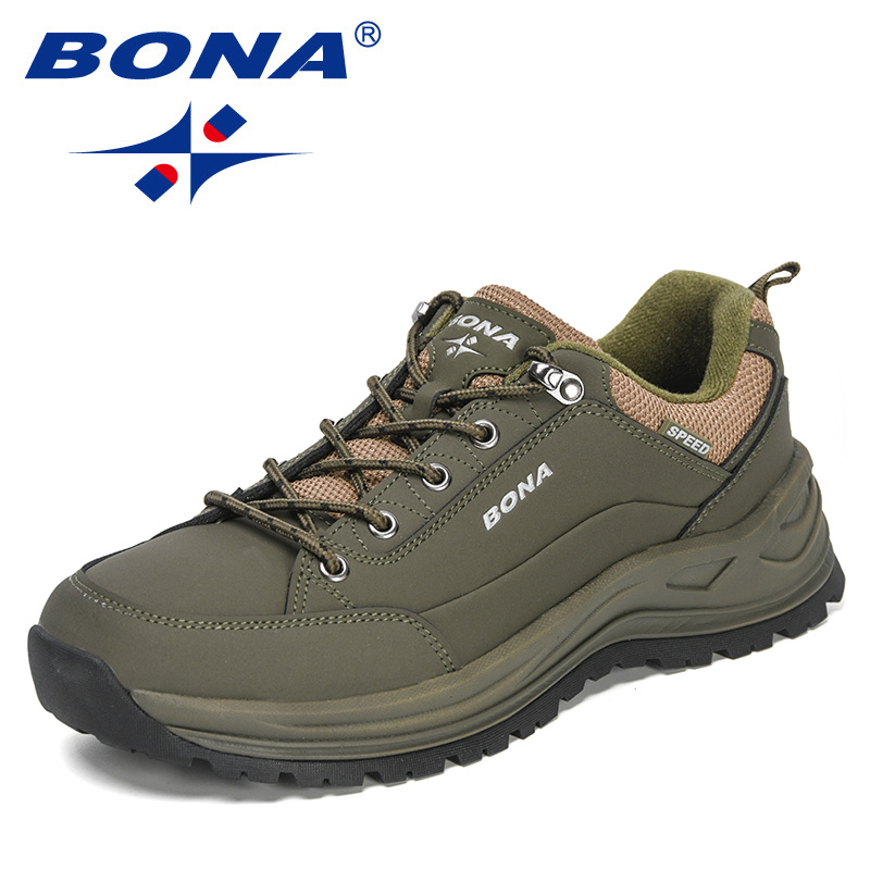 Climbing Shoe Beginner - BONA-zapatos de senderismo para hombre, calzado