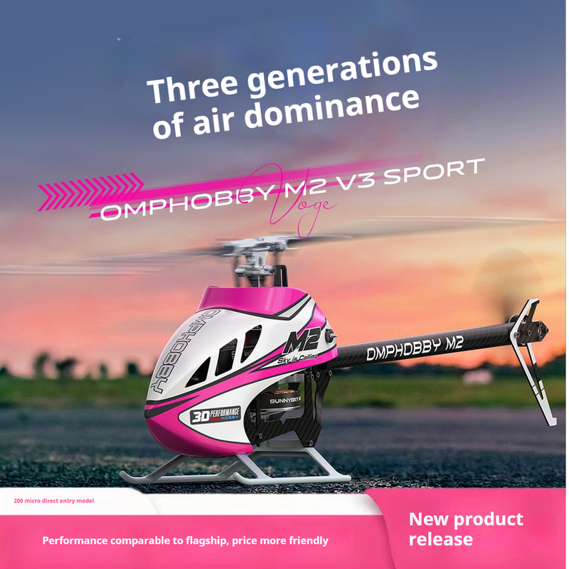 Nuevo Helicóptero RC OMPHOBBY  - Outdoor Sport Hobbies reseña y precio