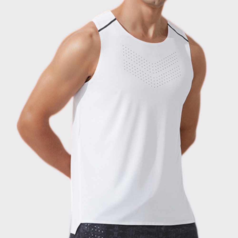 Camiseta Deportiva sin Mangas  - Outdoor Sport Logo reseña y precio