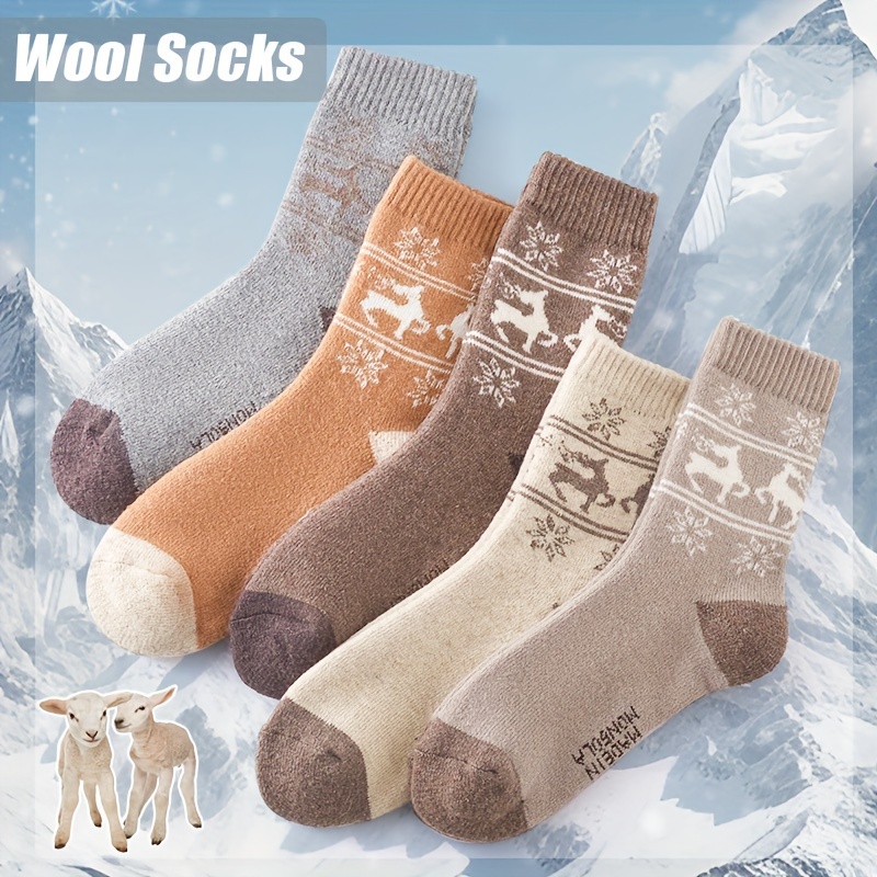 5 pares de calcetines de lana  - Outdoor Sport Hose reseña y precio
