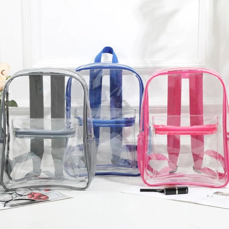 Mochila transparente para viaj - Outdoor Sport Bag reseña y precio