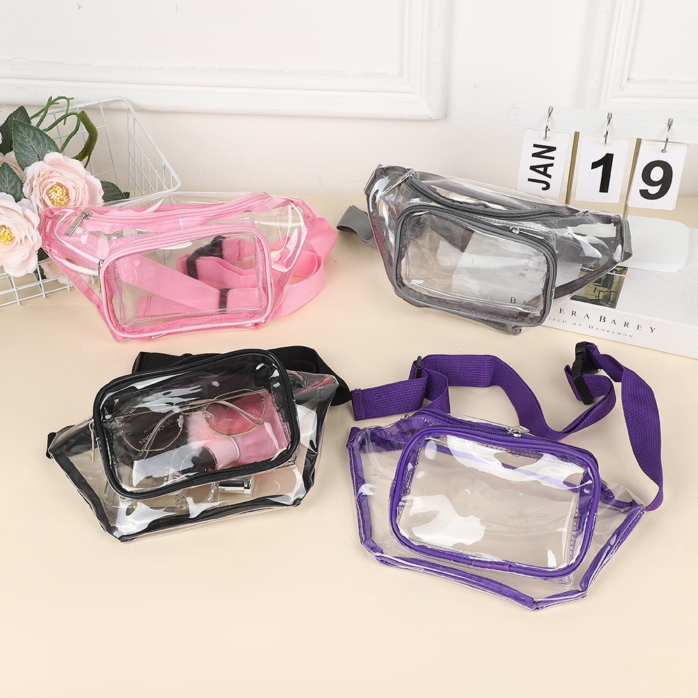 Riñonera Transparente de PVC,  - Outdoor Sport Bag reseña y precio