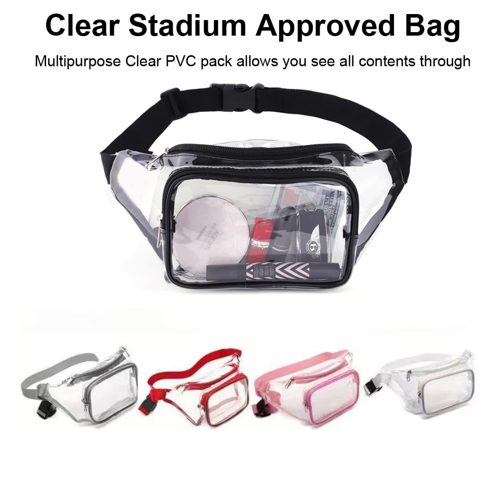 Riñonera Transparente de PVC,  - Outdoor Sport Bag reseña y precio