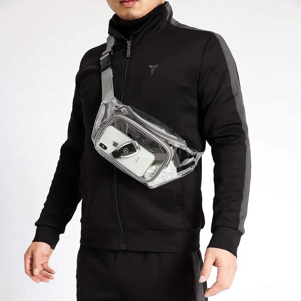 Riñonera Transparente de PVC,  - Outdoor Sport Bag reseña y precio