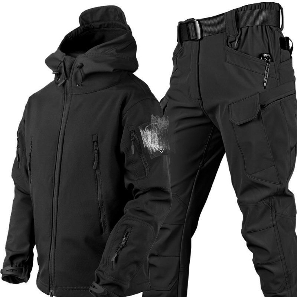 Chaqueta y pantalones de piel  - Outdoor Sport Waterproof Jacket reseña y precio